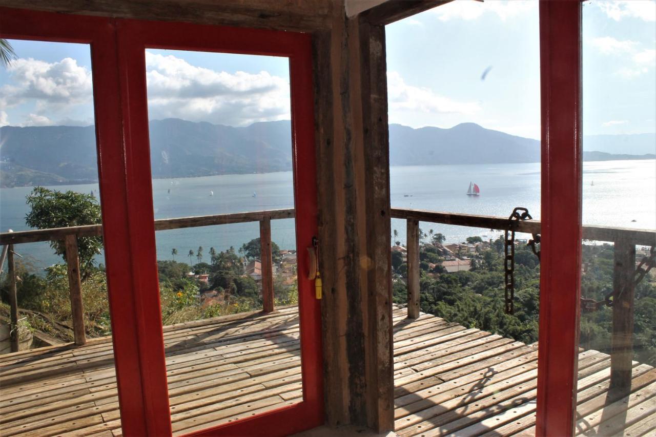 Cantagalo Ilhabela - Onde O Galo Canta De Tao Linda A Vista Exterior foto